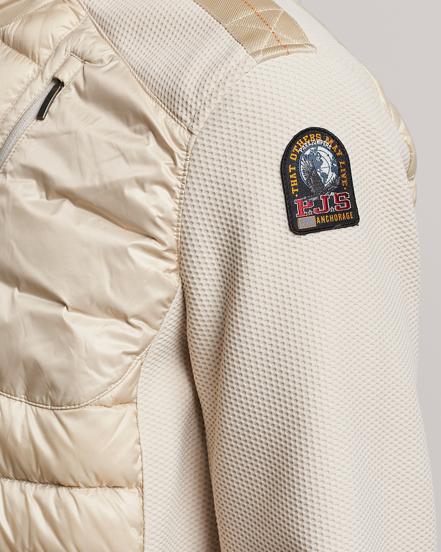 Herre | Jakker | Parajumpers | Nolan Hybrid Hooded Jacket Bone