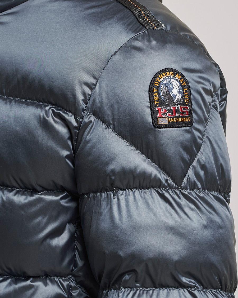 Herre | Jakker | Parajumpers | Pharrell Sheen High Gloss Jacket Dark Avio