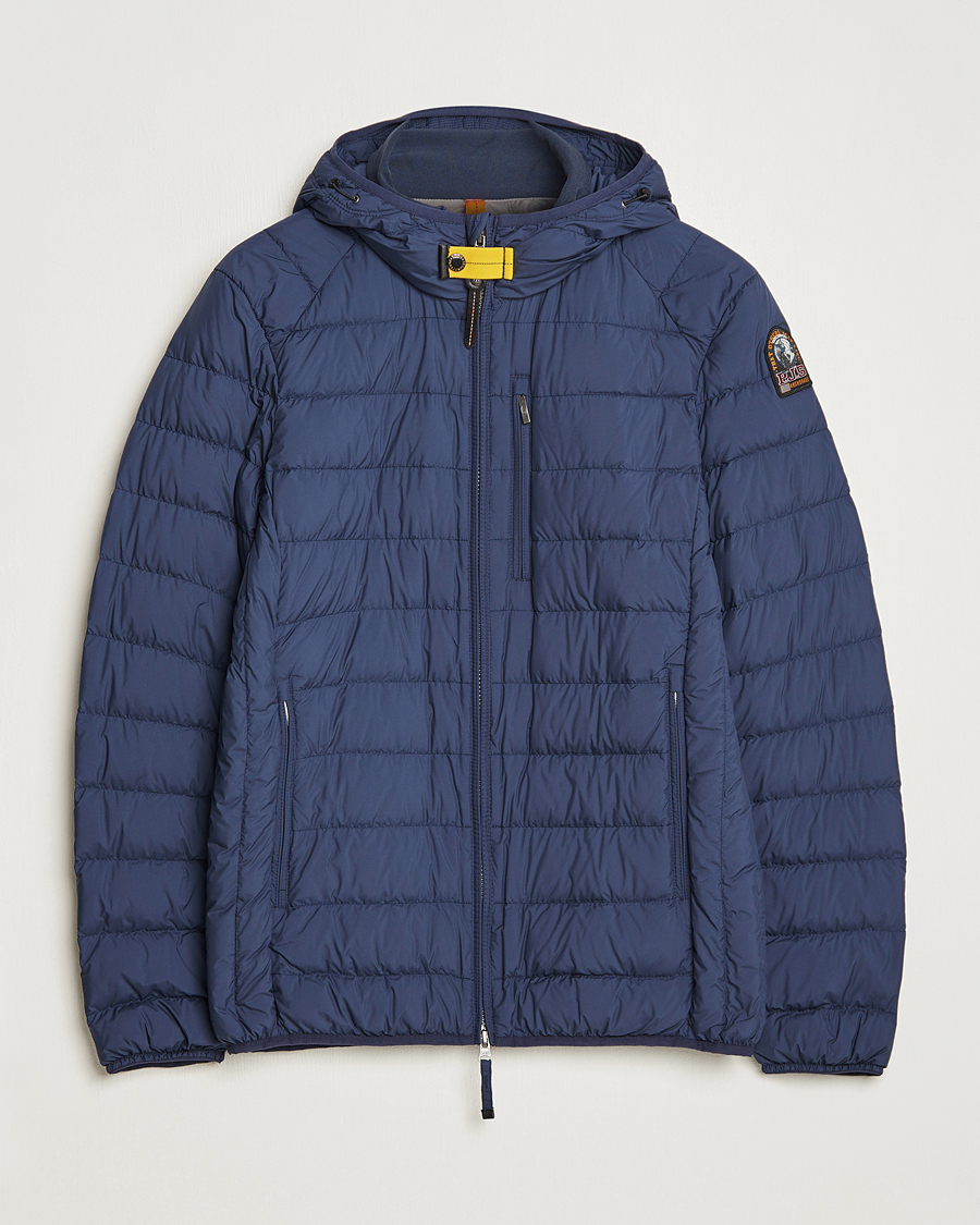 Herre | Jakker | Parajumpers | Last Minute Super Lightweight Hooded Jacket Blue Navy