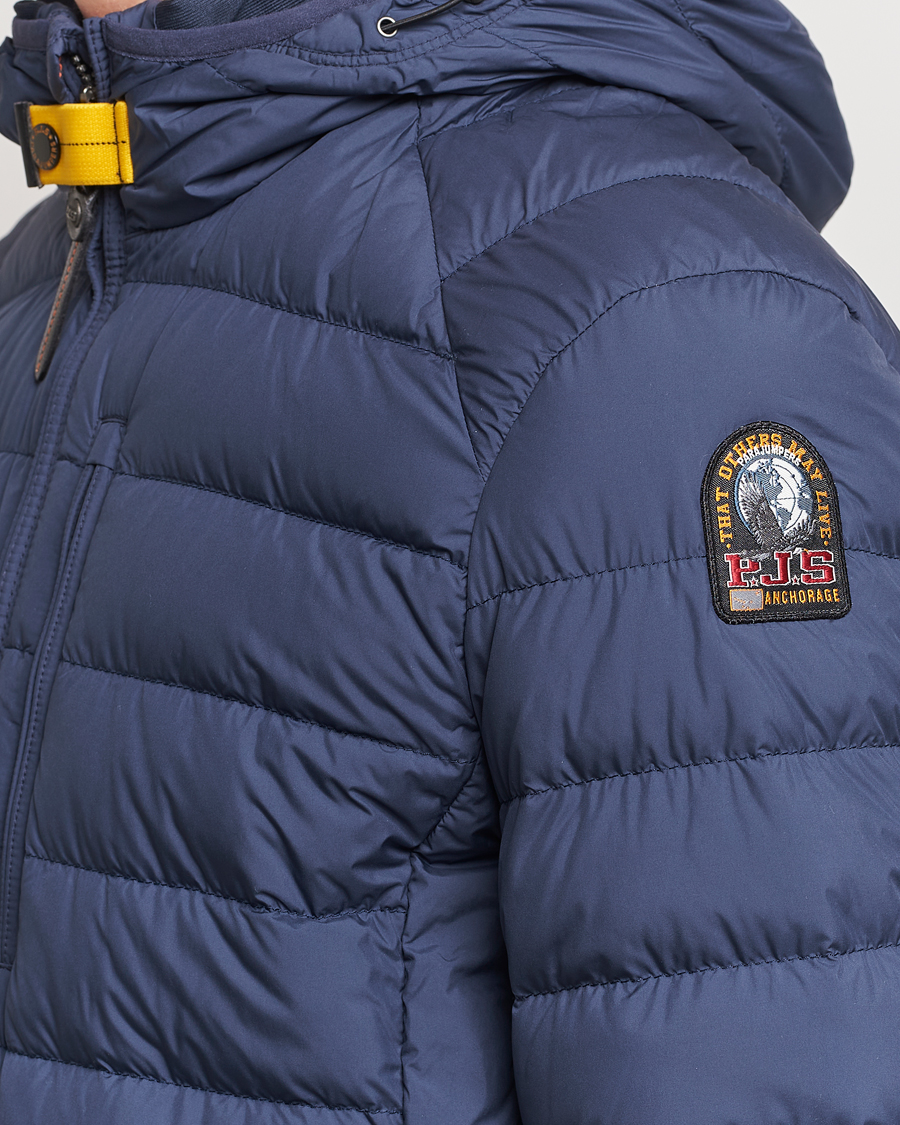 Herre | Jakker | Parajumpers | Last Minute Super Lightweight Hooded Jacket Blue Navy