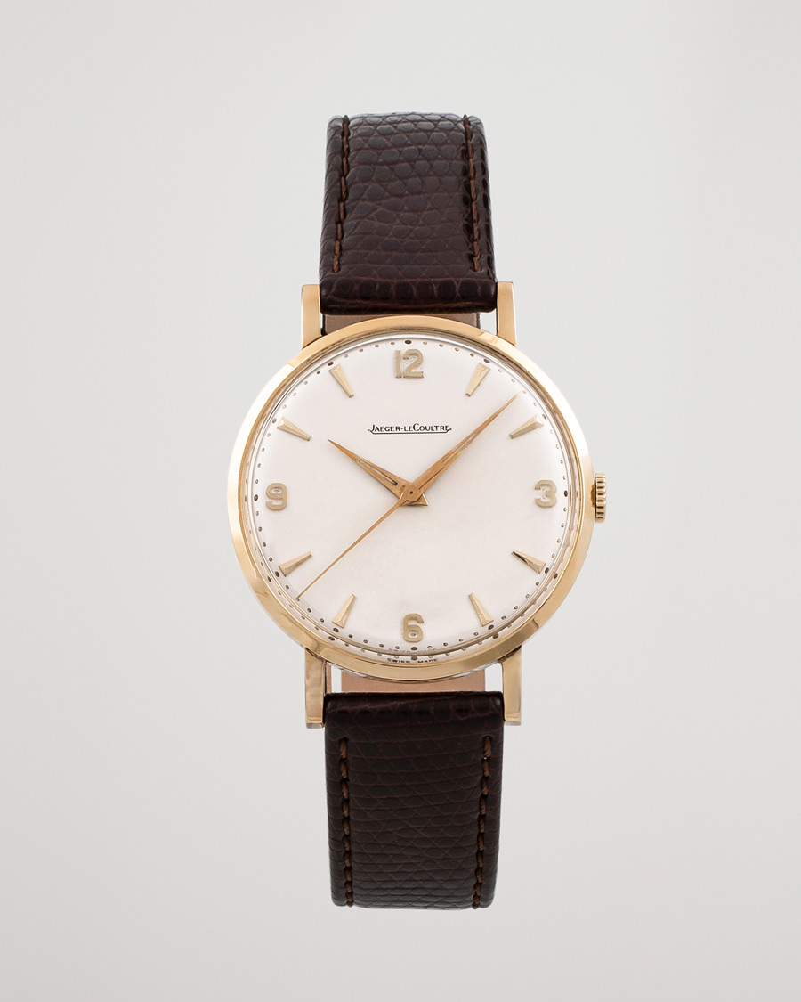 Herre | Jaeger-LeCoultre Pre-Owned Jaeger-LeCoultre 14K 2953 Gold White | Jaeger-LeCoultre Pre-Owned | Jaeger-LeCoultre 14K 2953 Gold White