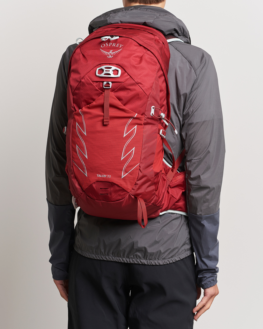 Herre | Vesker | Osprey | Talon 22 Backpack Cosmic Red