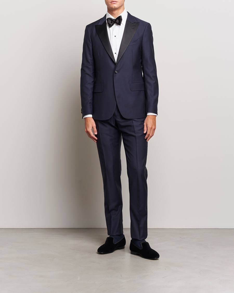 Herre | Jakkesæt | Boglioli | Milano Single Breasted Tuxedo Navy