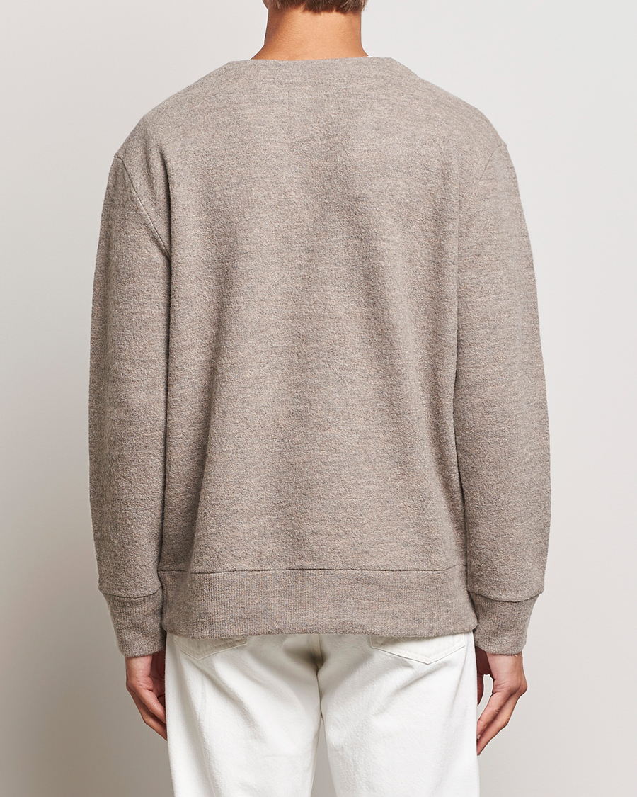 Herre | Gensere | NN07 | Ice Boiled Wool Cardigan Khaki