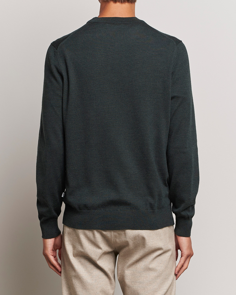 Herre | Gensere | NN07 | Ted Merino Crew Neck Pullover Dark Army