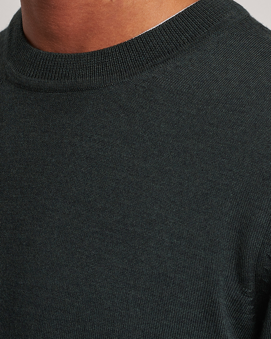 Herre | Gensere | NN07 | Ted Merino Crew Neck Pullover Dark Army