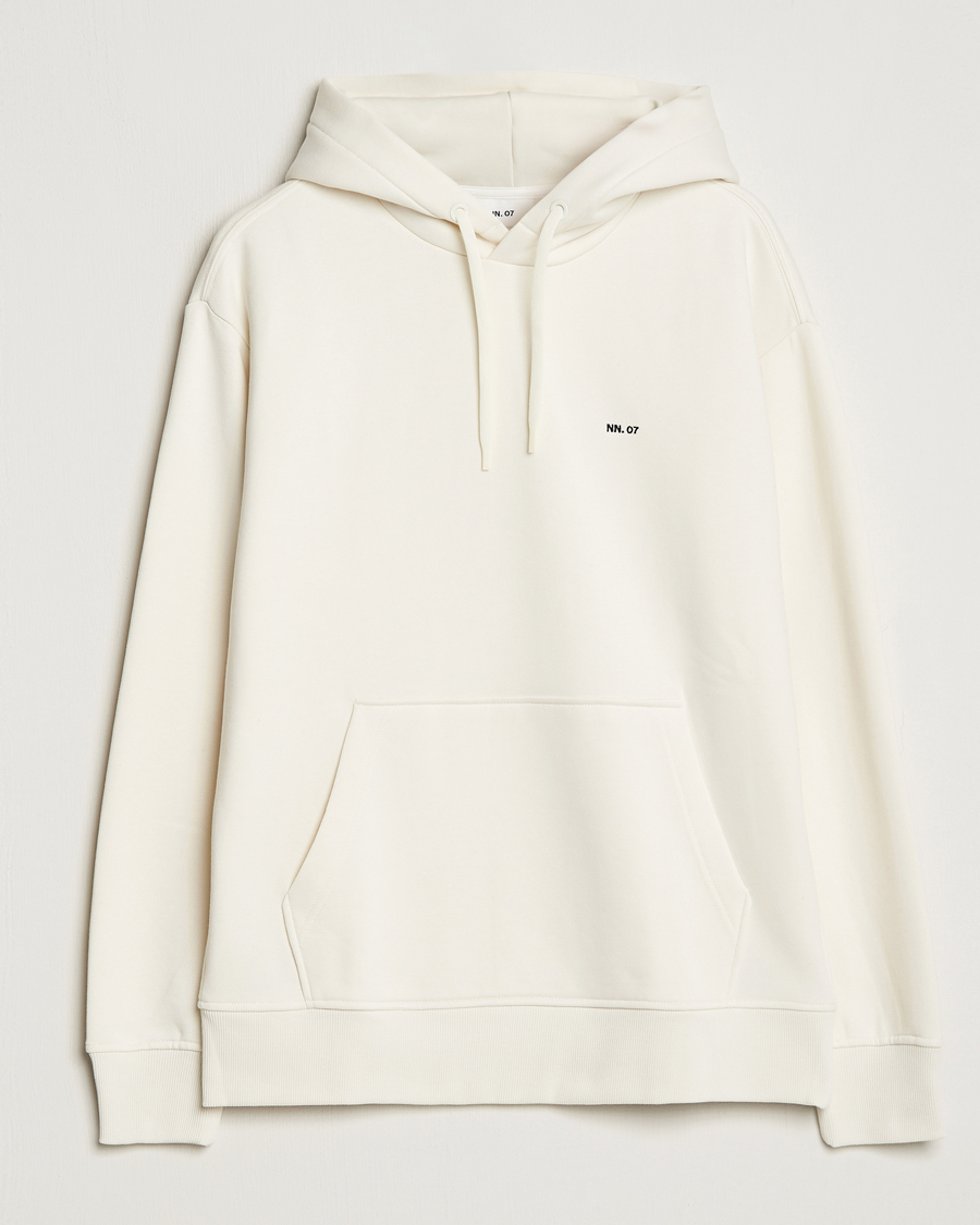 Herre | Gensere | NN07 | Briggs Logo Hoodie Off White