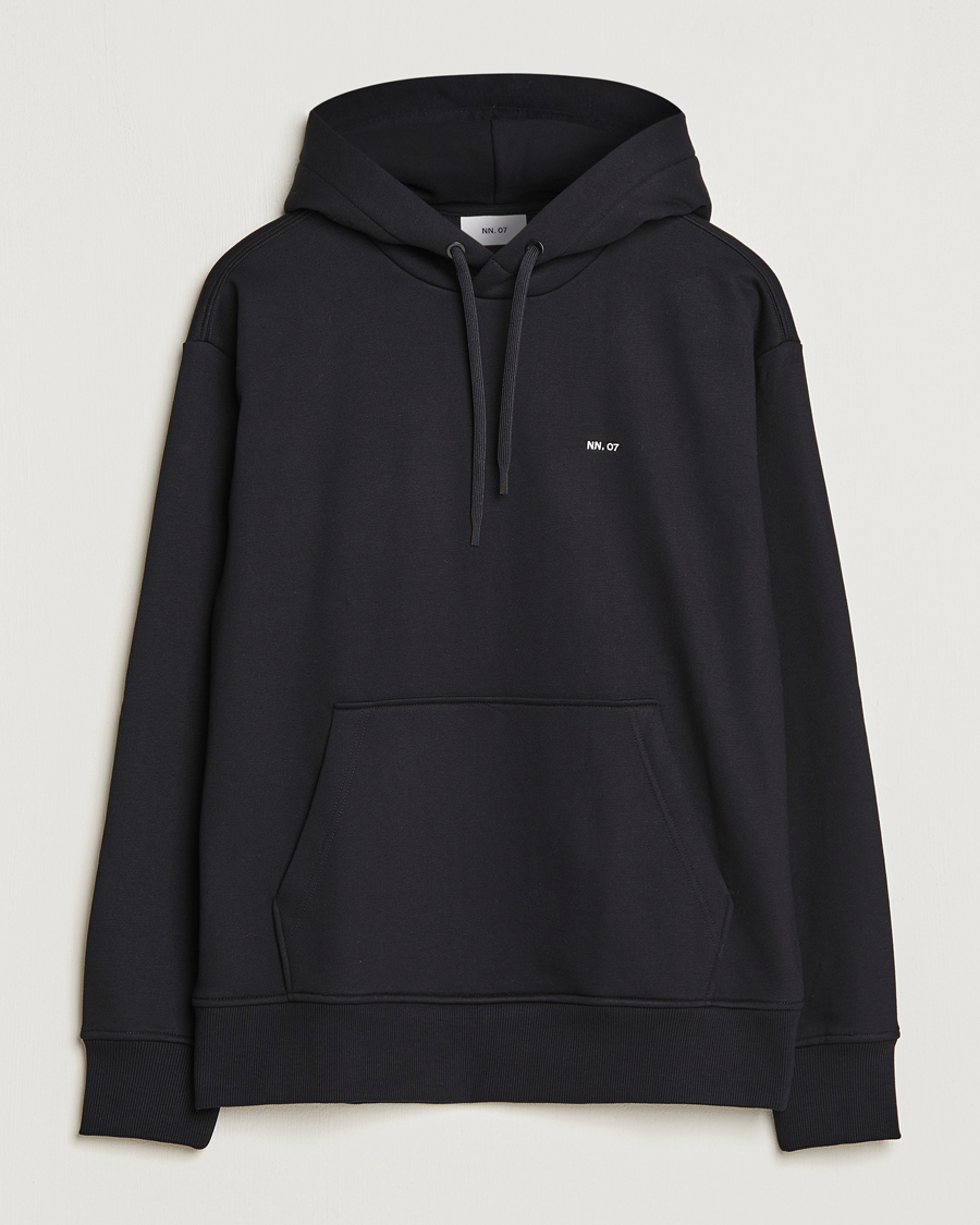 Herre | Gensere | NN07 | Briggs Logo Hoodie Black