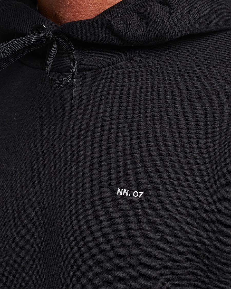 Herre | Gensere | NN07 | Briggs Logo Hoodie Black