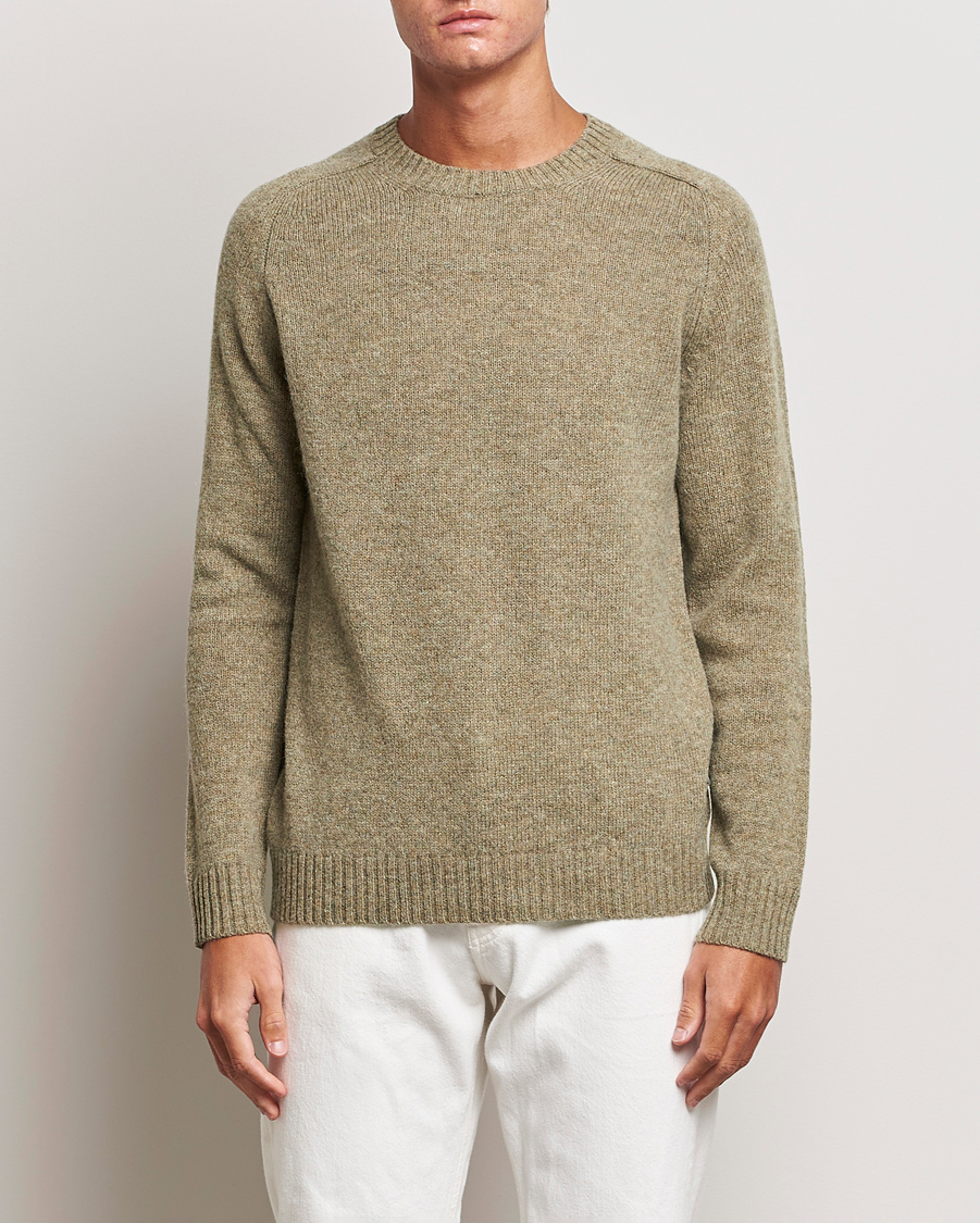 Herre |  | NN07 | Nathan Brushed Crew Neck Elmwood