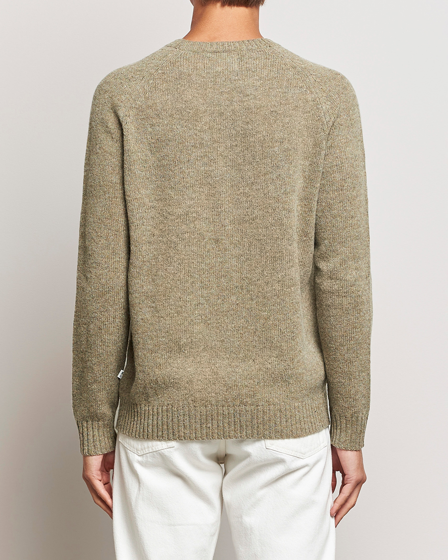Herre | Gensere | NN07 | Nathan Brushed Crew Neck Elmwood