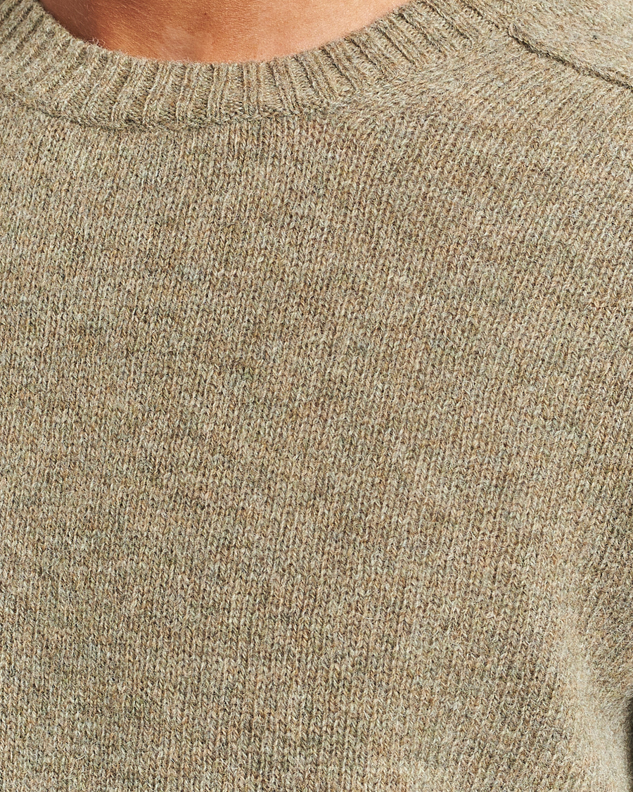 Herre | Gensere | NN07 | Nathan Brushed Crew Neck Elmwood