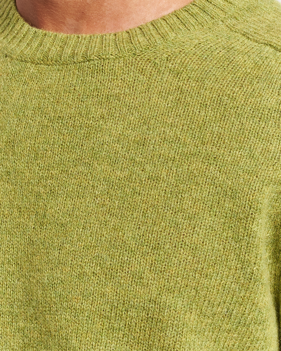 Herre | Gensere | NN07 | Nathan Brushed Crew Neck Daiquiri Green