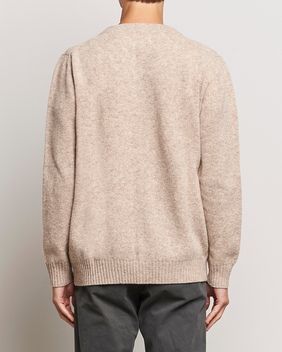 Herre | Gensere | NN07 | Nathan Brushed Cardigan Khaki Melange