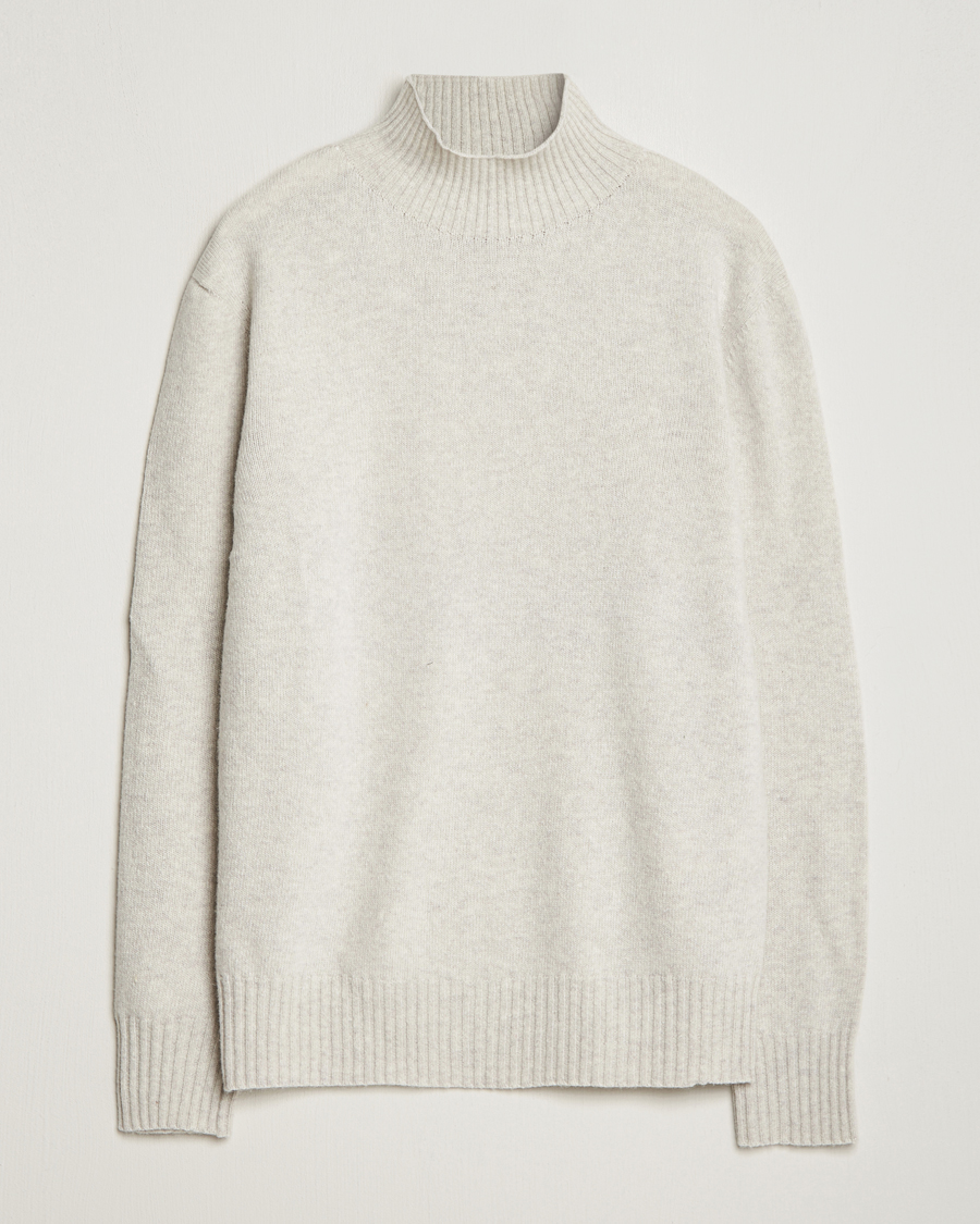 Herre | Gensere | NN07 | Clark Brushed Polo Light Grey Melange