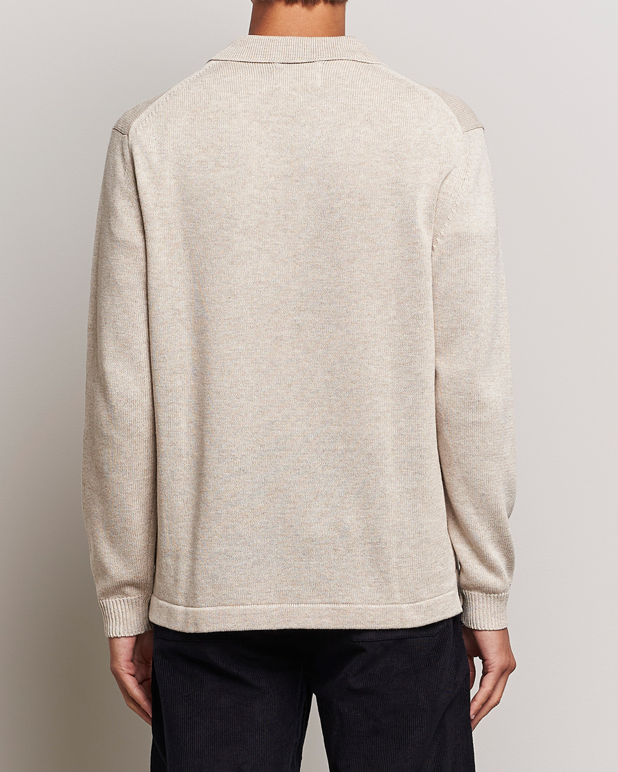Herre | Gensere | NN07 | Vito Knitted Polo Off White
