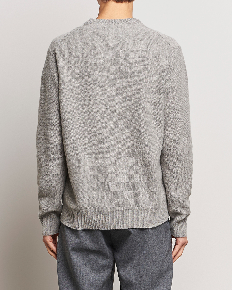 Herre | Gensere | NN07 | Nigel Lambswool Crew Neck Pullover Light Grey Melange