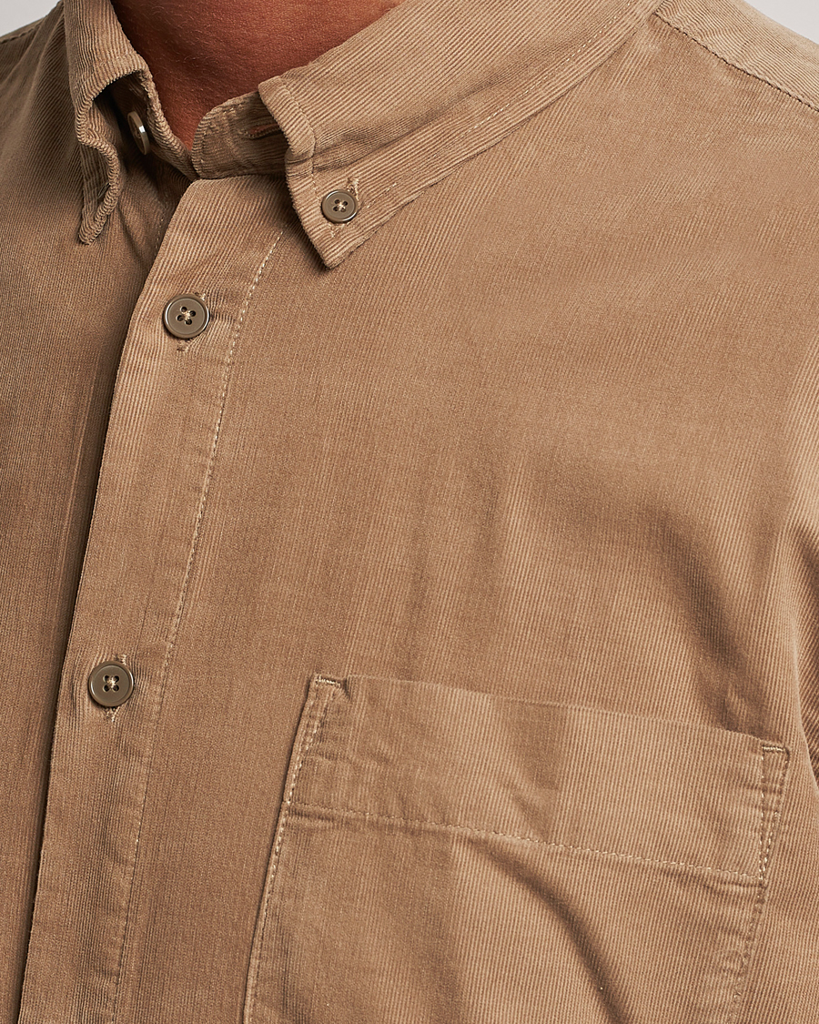 Herre | Skjorter | NN07 | Arne Baby Cord Shirt Shitake