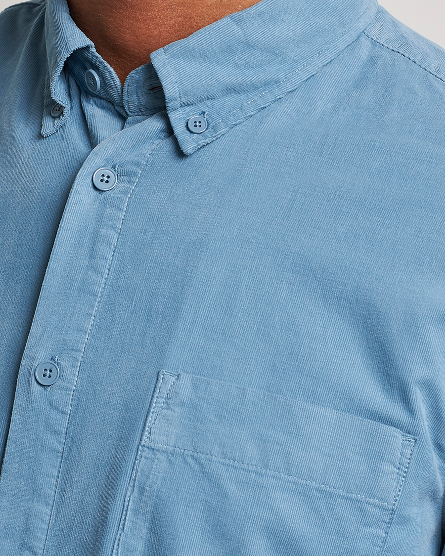 Herre | Skjorter | NN07 | Arne Baby Cord Shirt Dust Blue