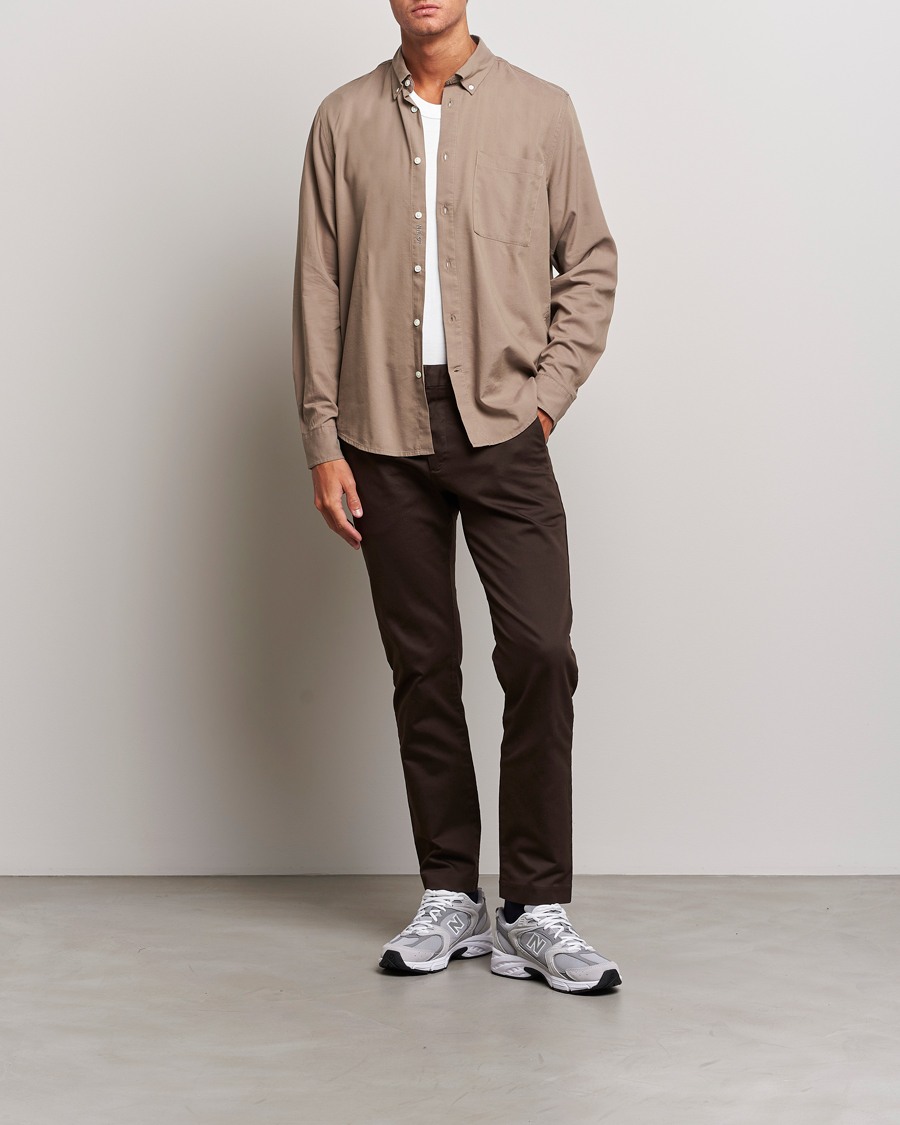 Herre | Skjorter | NN07 | Arne Tencel Shirt Shitake
