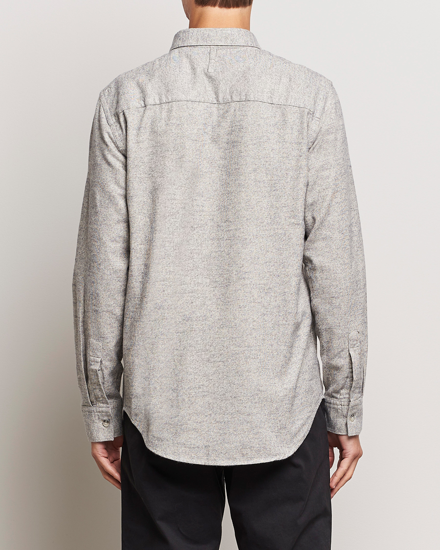 Herre | Skjorter | NN07 | Cohen Brushed Flannel Shirt Black Multi