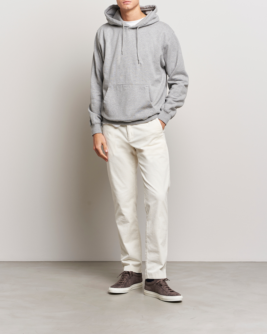 Herre | Bukser | NN07 | Theo Regular Fit Corduroy Chinos Off White