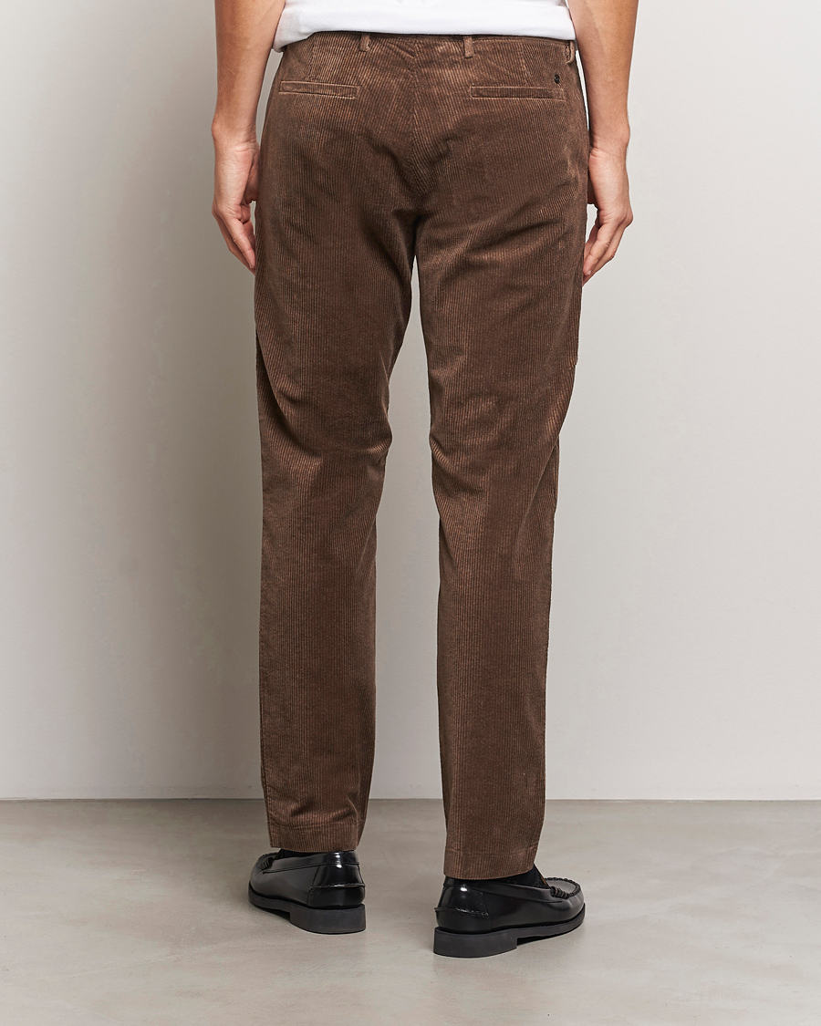 Herre | Bukser | NN07 | Theo Regular Fit Corduroy Chinos Shitake