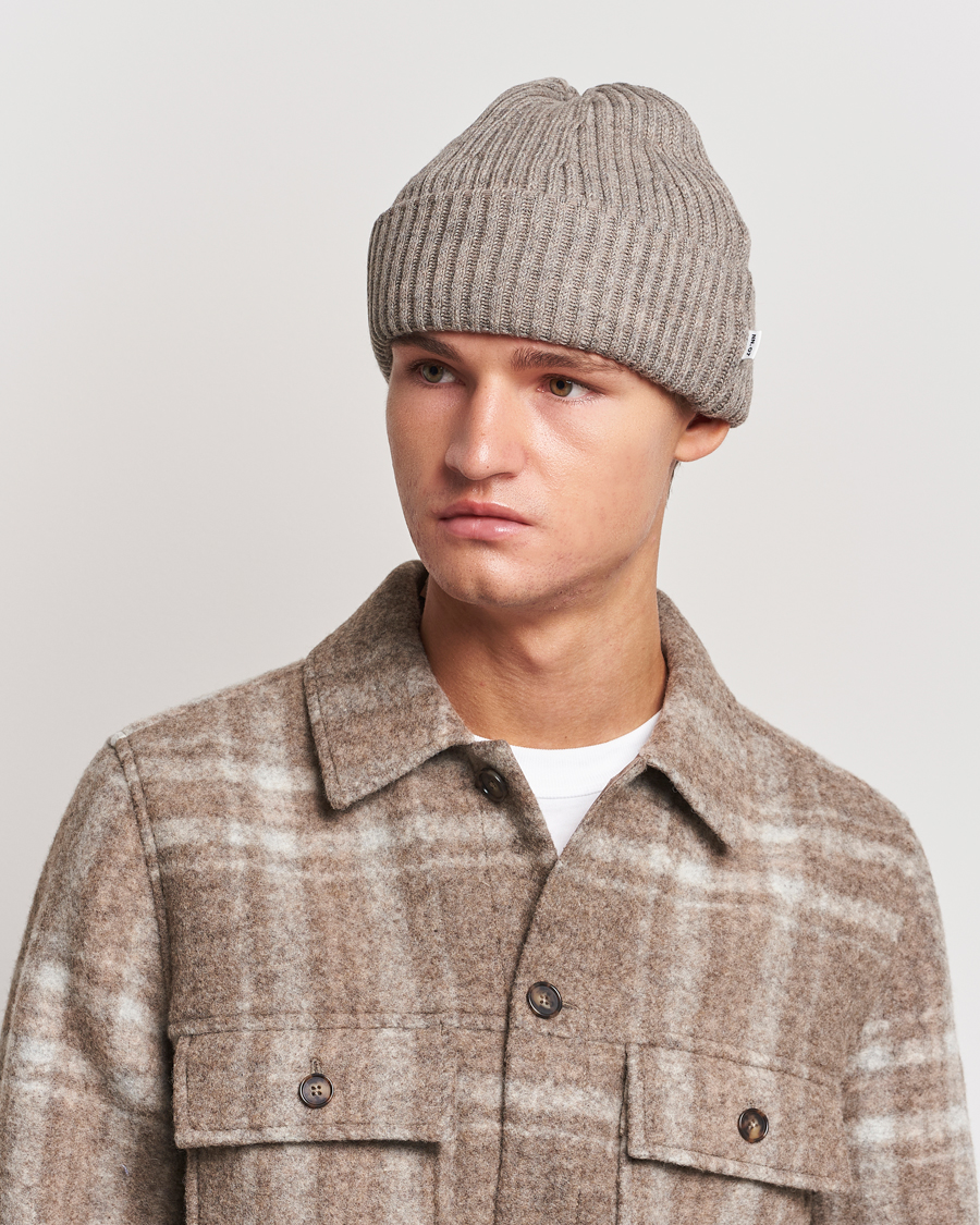 Herre | NN07 Ribbed Hat Khaki | NN07 | Ribbed Hat Khaki