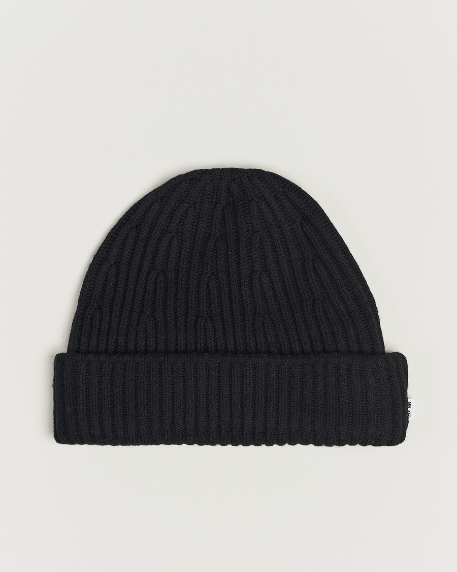 Herre | NN07 Ribbed Hat Black | NN07 | Ribbed Hat Black