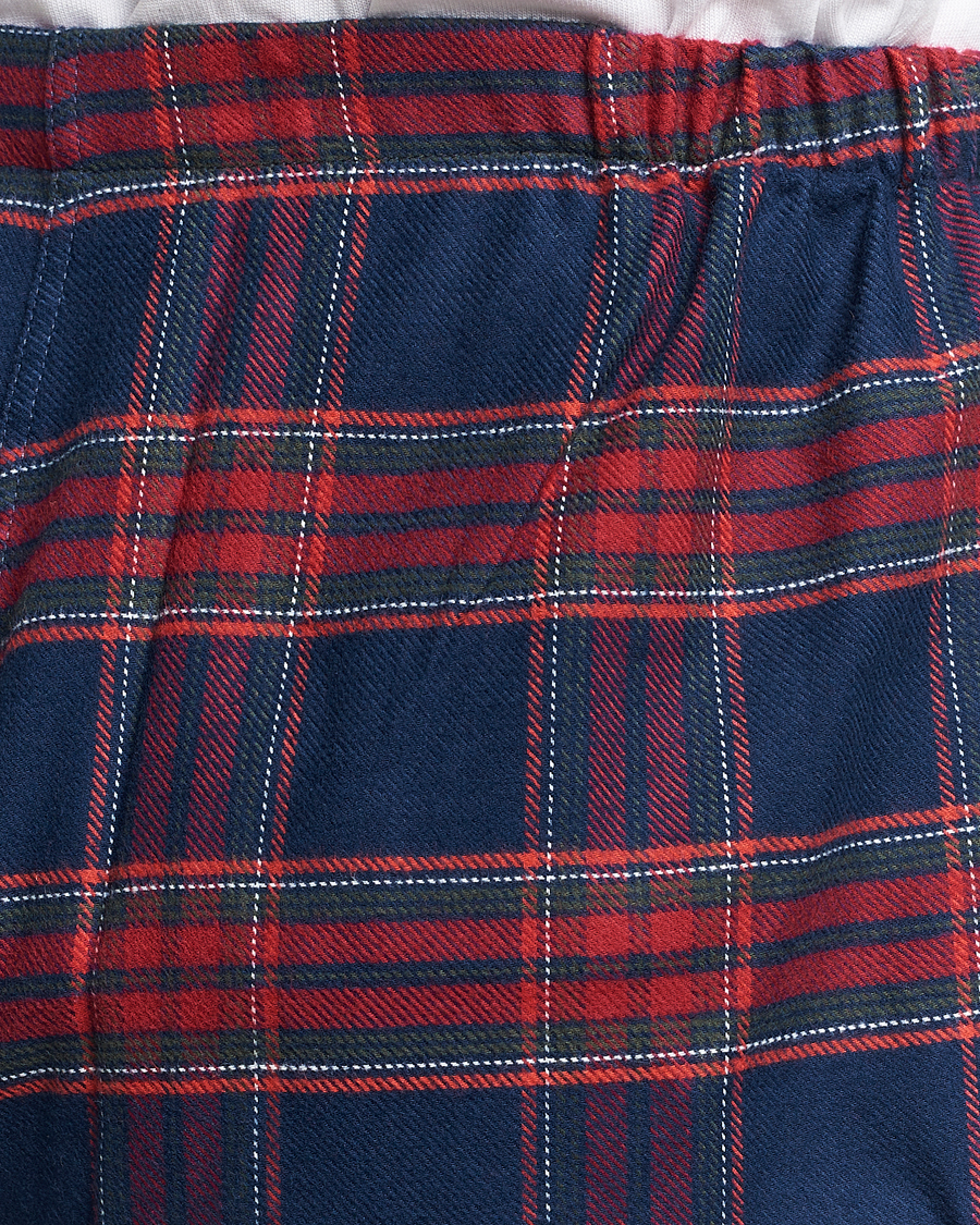 Herre | Pyjamaser og badekåper | Derek Rose | Cotton Flannel Checked Pyjama Set Multi