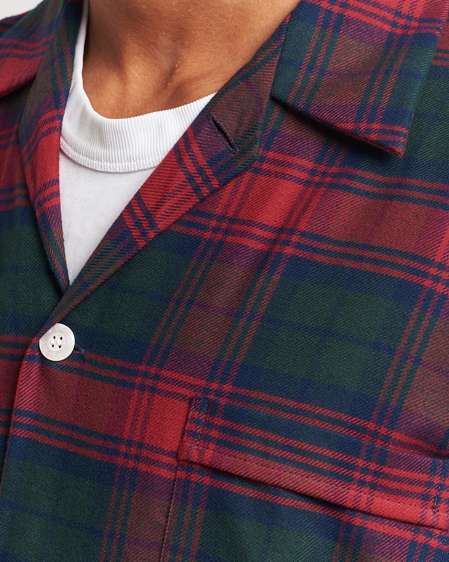 Herre | Pyjamaser og badekåper | Derek Rose | Cotton Flannel Checked Pyjama Set Multi