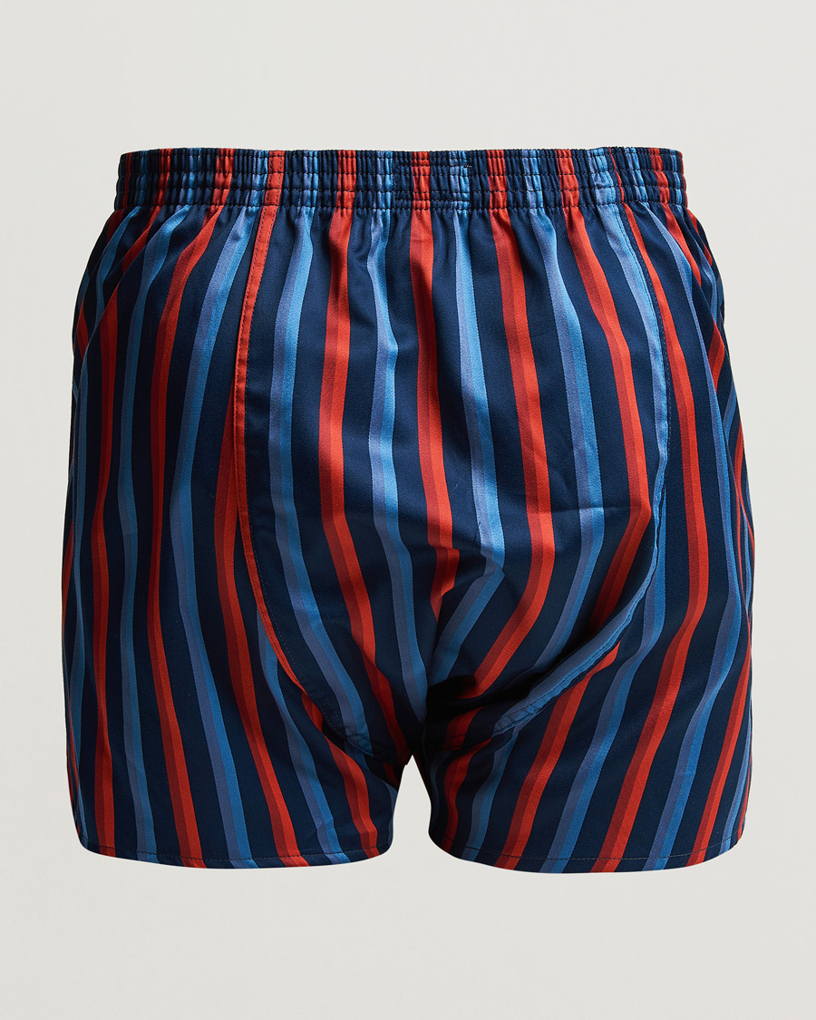 Herre | Undertøy | Derek Rose | Classic Fit Striped Cotton Boxer Shorts Multi