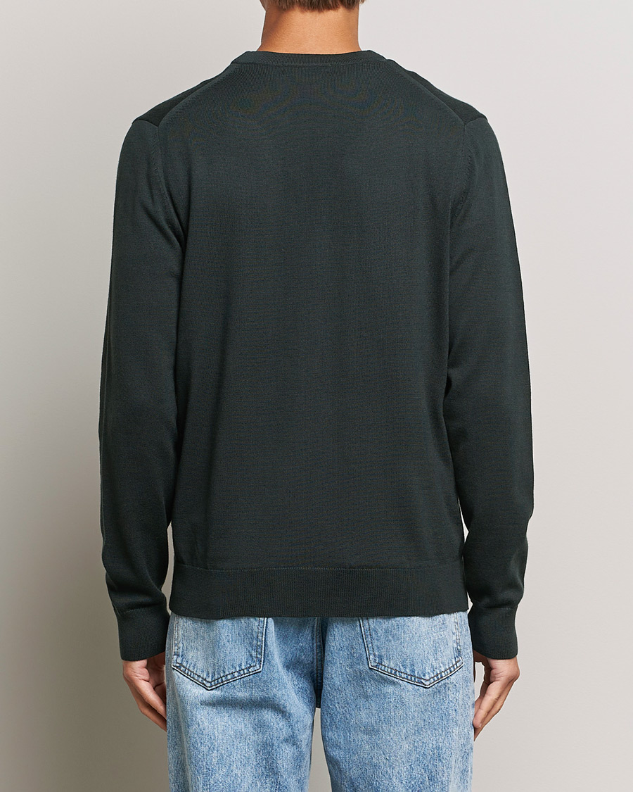 Herre | Gensere | Fred Perry | Knitted Cardigan Night Green