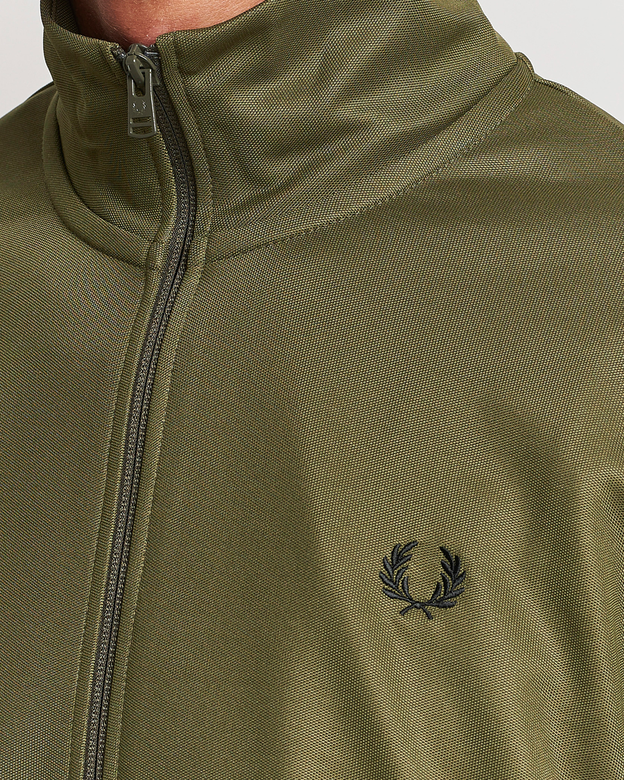 Herre | Gensere | Fred Perry | Track Jacket Uniform Green