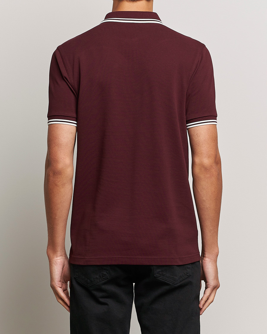 Herre | Pikéer | Fred Perry | Twin Tipped Polo Shirt Oxblood
