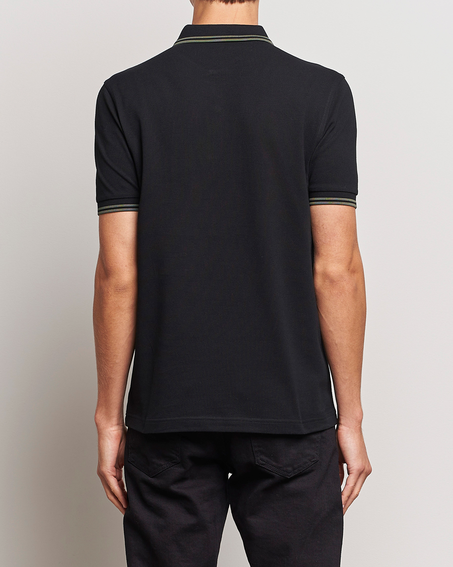Herre | Pikéer | Fred Perry | Twin Tipped Polo Shirt Black