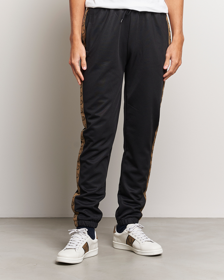 Herre | Fred Perry | Fred Perry | Taped Track Pants Black