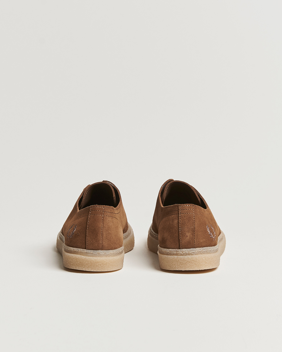 Herre | Fred Perry Linden Suede Derby Shaded Stone | Fred Perry | Linden Suede Derby Shaded Stone