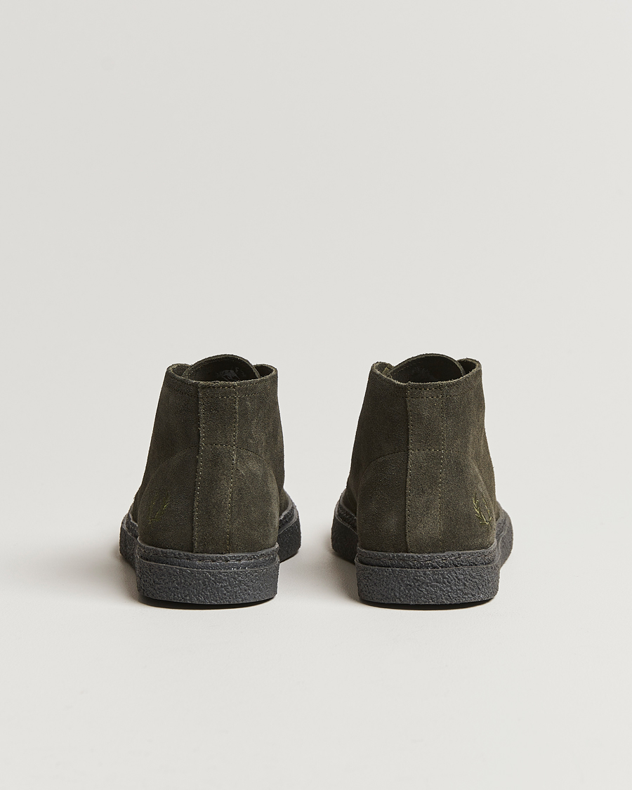 Herre | Fred Perry Hawley Suede Chukka Boot Field Green | Fred Perry | Hawley Suede Chukka Boot Field Green