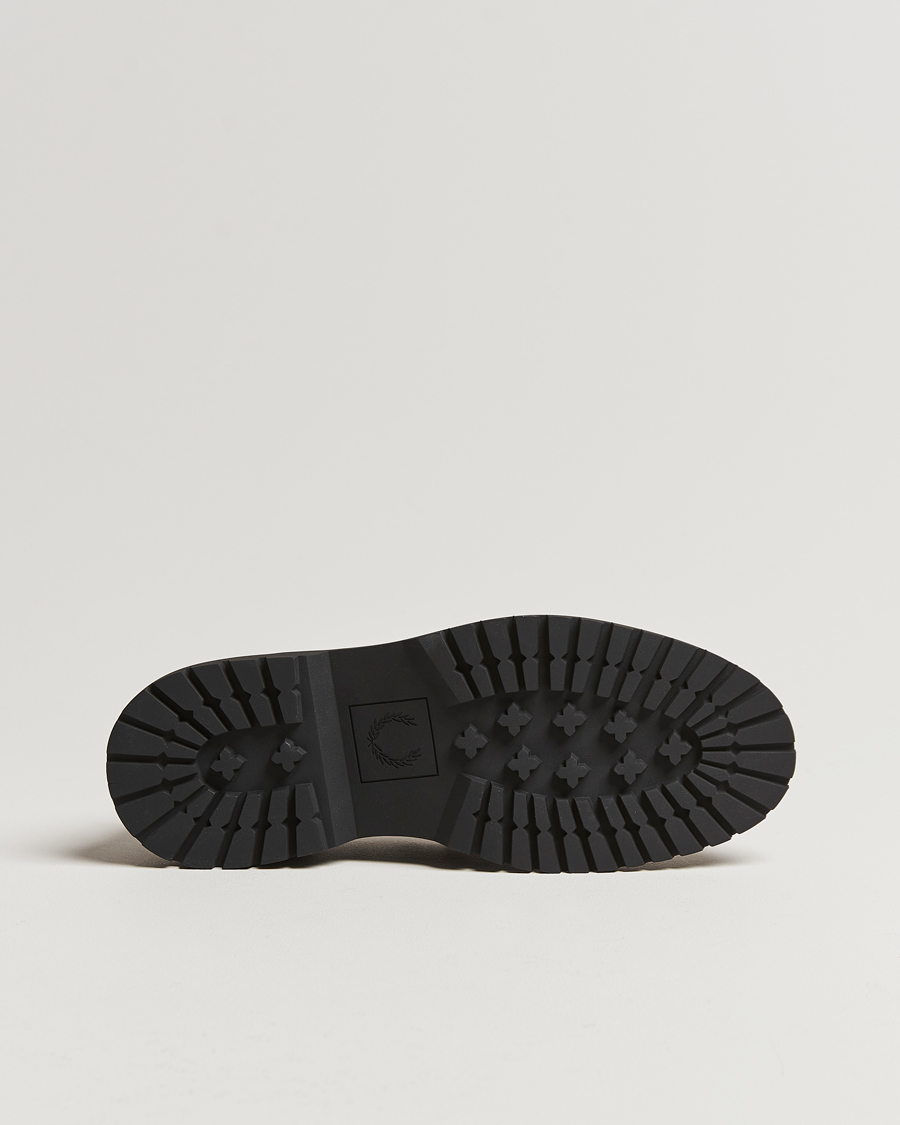 Herre | Fred Perry FP Leather Loafer Black | Fred Perry | FP Leather Loafer Black