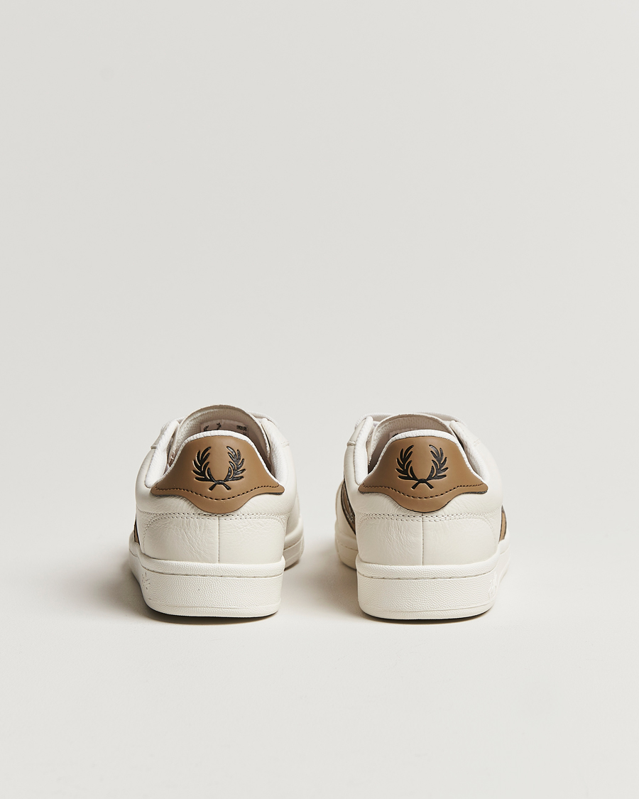 Herre | Fred Perry B721 Leather Sneaker White/Porcelin Black | Fred Perry | B721 Leather Sneaker White/Porcelin Black