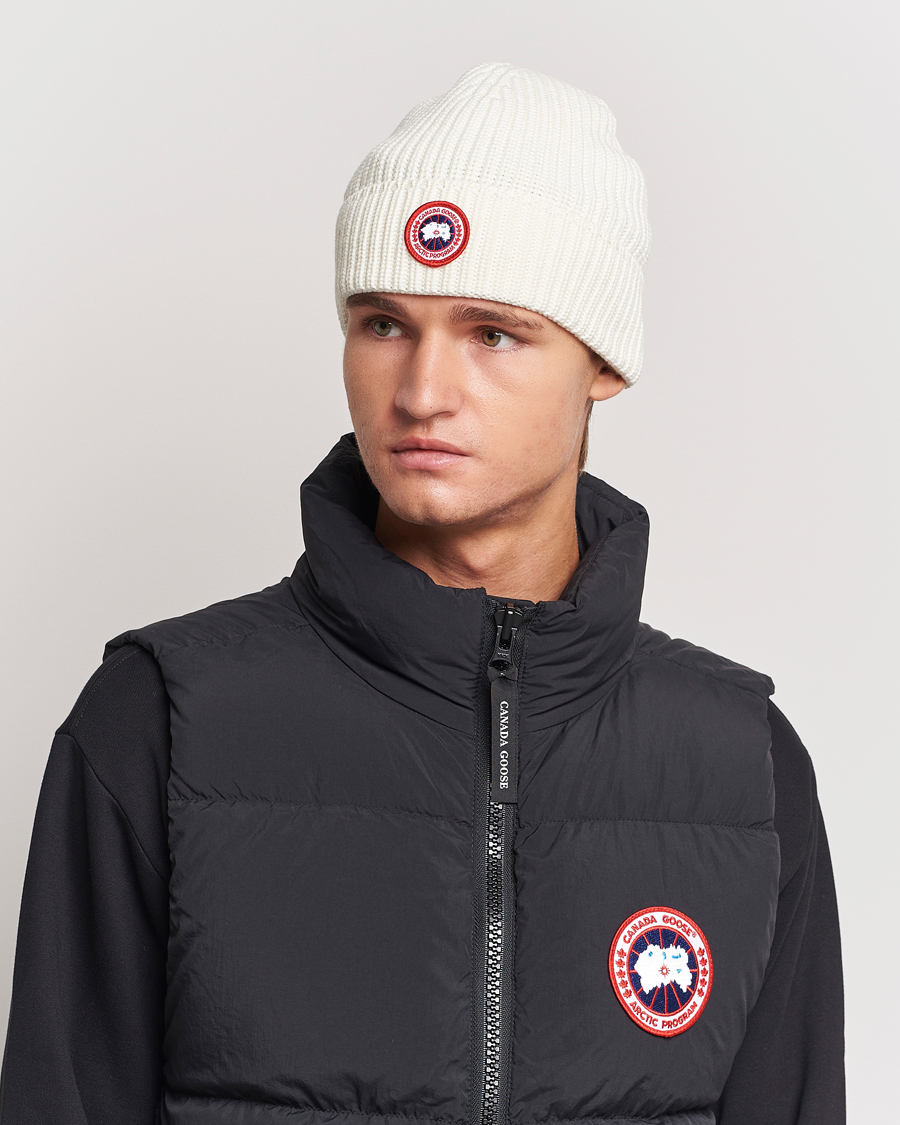 Herre | | Canada Goose | Arctic Disc Rib Toque Cottongrass