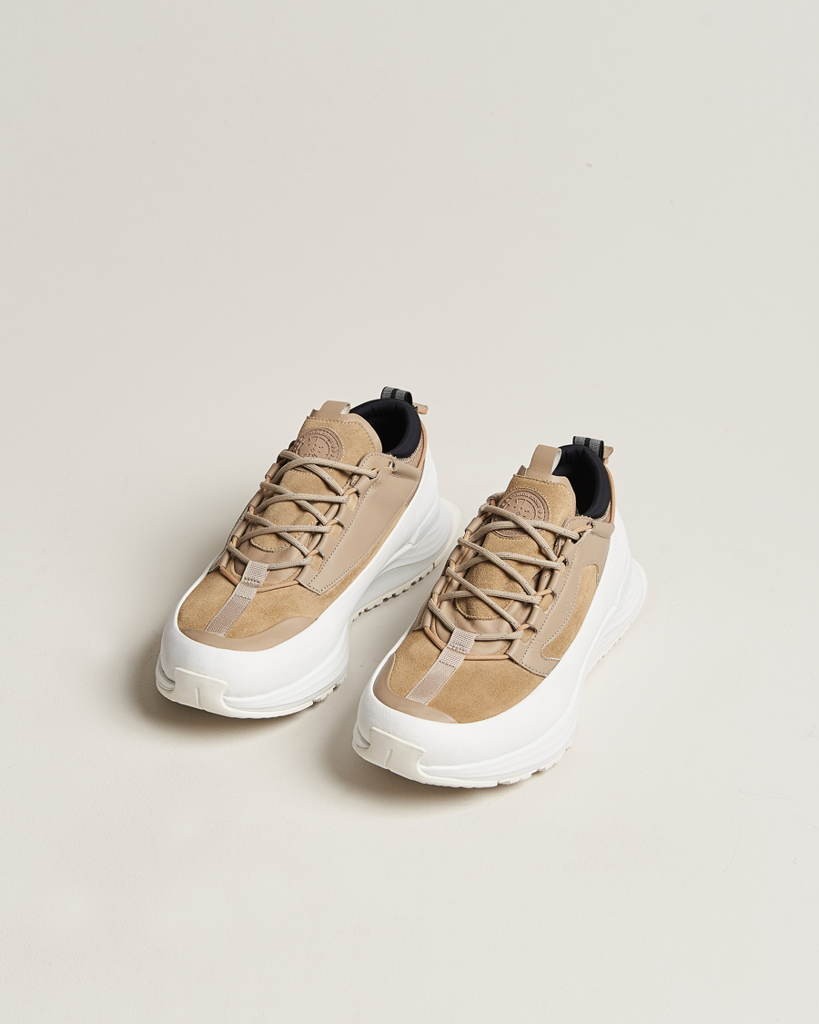 Herre | Sko i mokka | Canada Goose | Glacier Trail Sneaker Tan/White