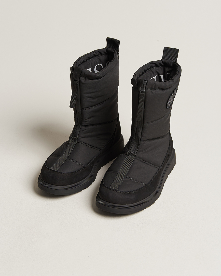 Herre | Canada Goose Crofton Fold Down Puffer Boot Black | Canada Goose | Crofton Fold Down Puffer Boot Black