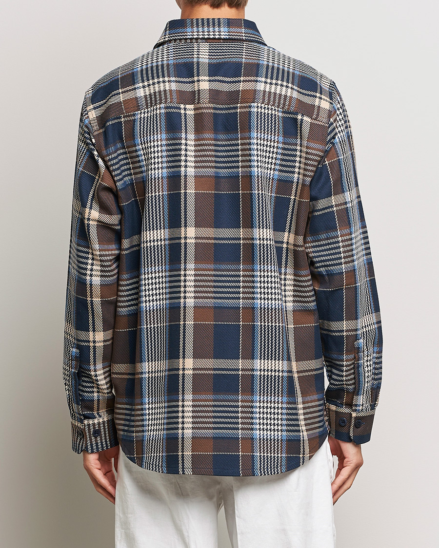Herre | Skjorter | GANT | Heavy Twill Checked Overshirt Marine