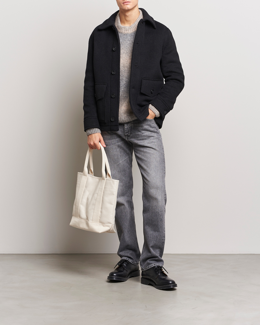 Herre | Jakker | GANT | Short Wool Jacket Black