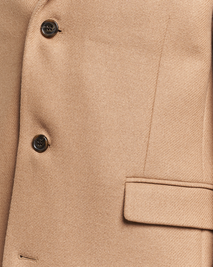 Herre | Jakker | GANT | Tailored Wool Coat Mustard Beige