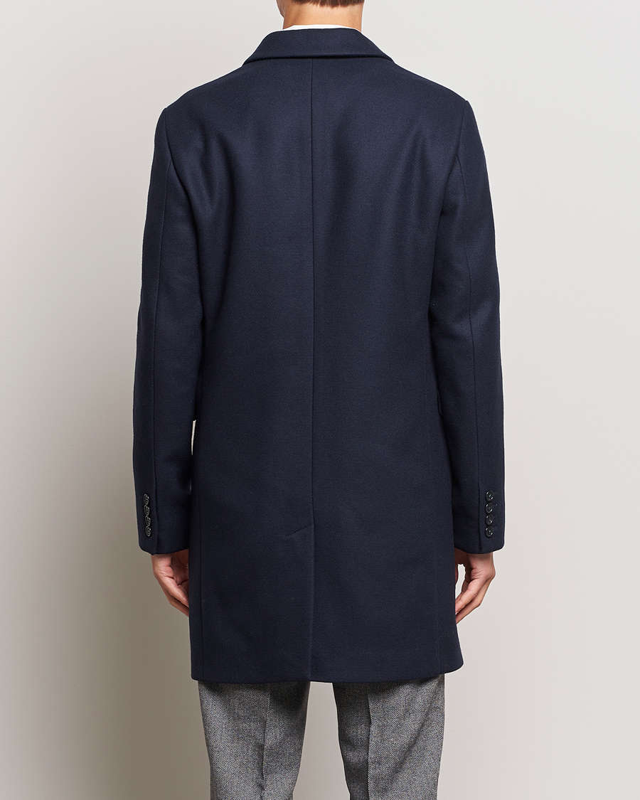 Herre | Jakker | GANT | Tailored Wool Coat Night Blue