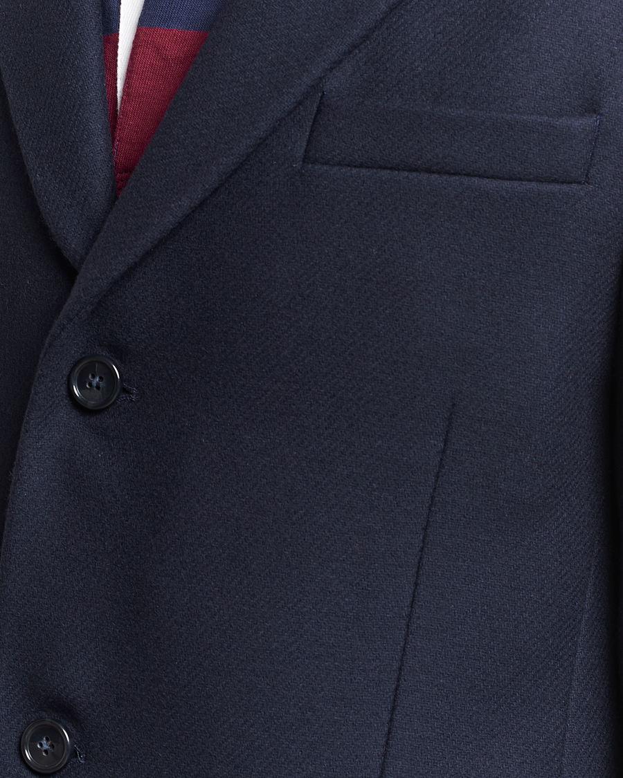 Herre | Jakker | GANT | Tailored Wool Coat Night Blue