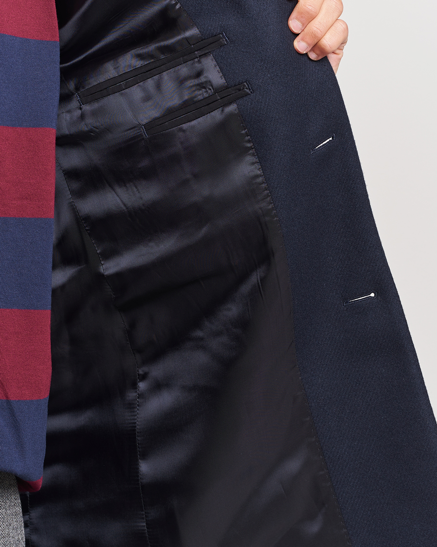 Herre | Jakker | GANT | Tailored Wool Coat Night Blue